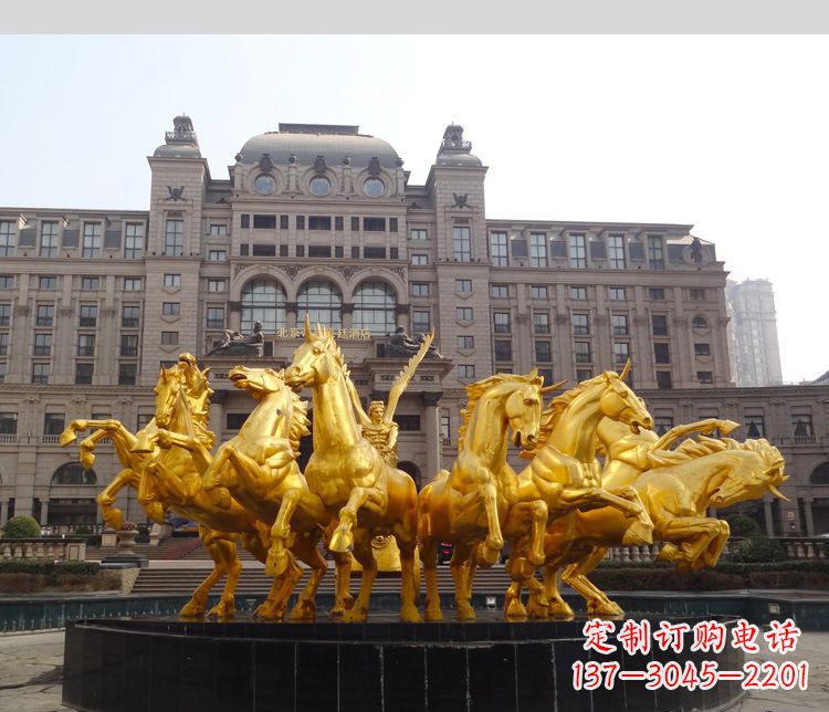 南阳马动物铜雕,令您流连忘返