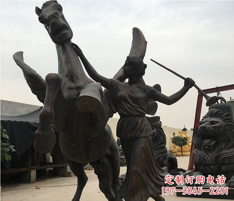 南阳精美马动物铜雕摆件