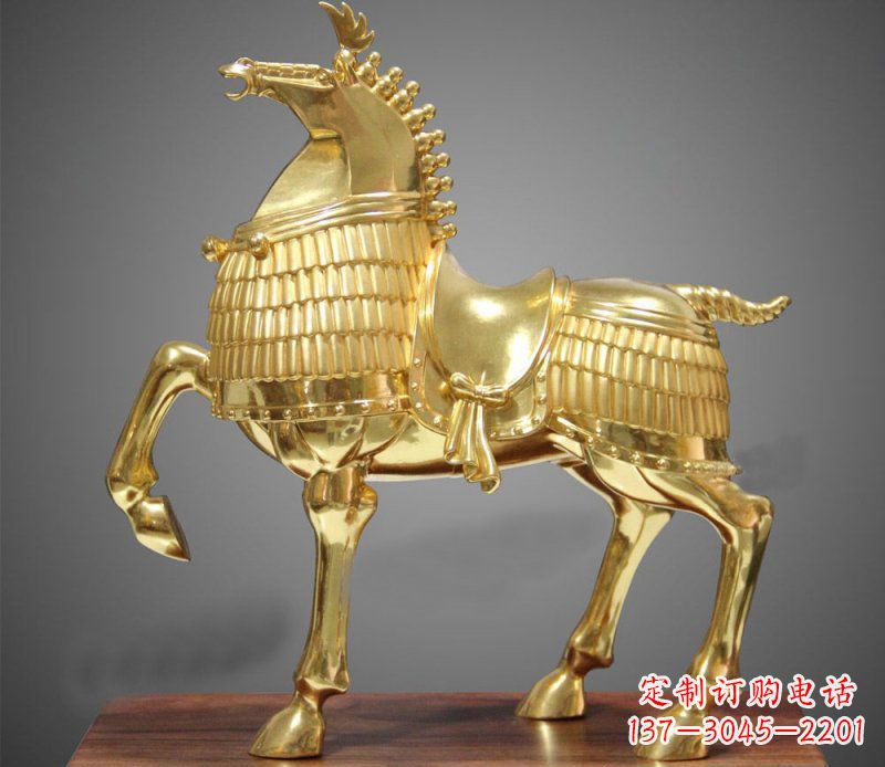 南阳马公园动物铜雕让您的生活充满动态