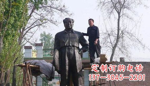 南阳荣耀无双,中领雕塑推出毛主席伟人铜雕