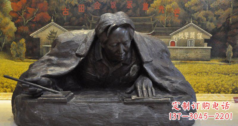 南阳雕刻毛主席专属铜雕
