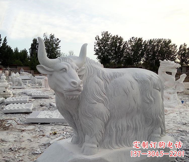 南阳牦牛石雕为您的空间定制独一无二的装饰