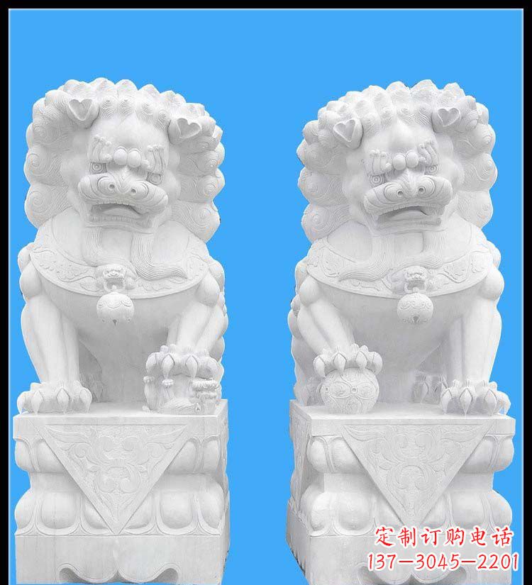 南阳狮子雕塑,魅力体现宏伟大气