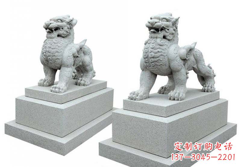 南阳中领雕塑,让你的宅邸安上财神的貔貅雕塑