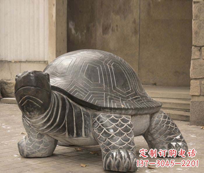 南阳精美乌龟石雕把您的母子激情表达出来