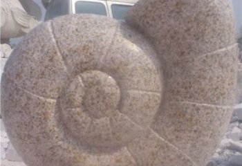 南阳花岗岩蜗牛石雕|质感细腻的蜗牛雕塑