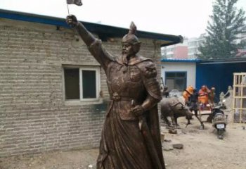 南阳　　大中领雕塑专业打造精美的将军系列铜雕…