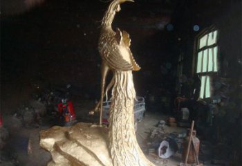 南阳精美制作的孔雀雕塑
