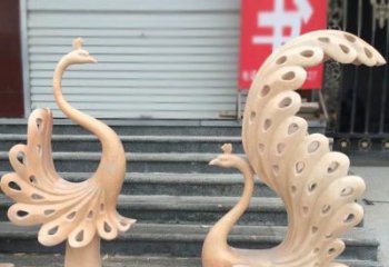南阳中领雕塑专业提供独特精致的孔雀石雕塑，以…