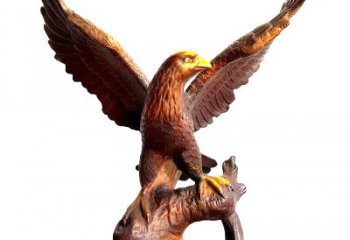 南阳中领雕塑推出的老鹰展翅铜雕绝对是一件可以…