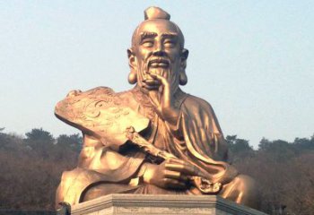 南阳真谛雕塑·老子铜雕像，传承中国文化