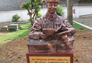 南阳中领雕塑推出尊贵的雷锋铜雕，以纪念传奇人…