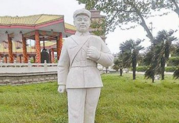 南阳雷锋石雕——传承奉献精神