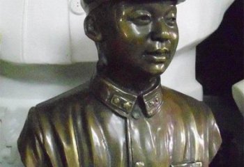 南阳雷锋胸像校园玻璃钢雕塑