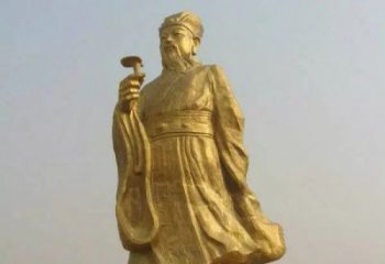 南阳精美绝伦的李时珍铜雕