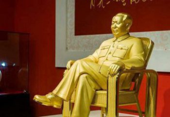 南阳雕刻毛主席偉人銅像，傳遞壹代領袖偉大革命精神