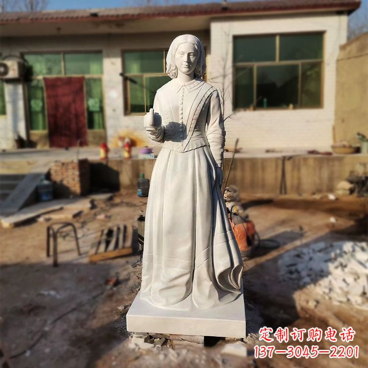 南阳南丁格尔大理石雕像,悠久传承