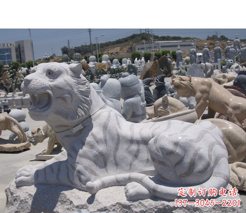 南阳专业雕刻精美的老虎石雕