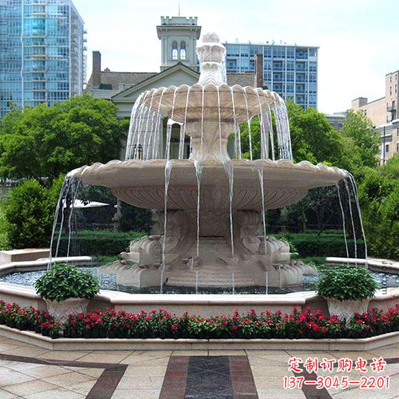 南阳优质喷泉石雕,造就美好风水