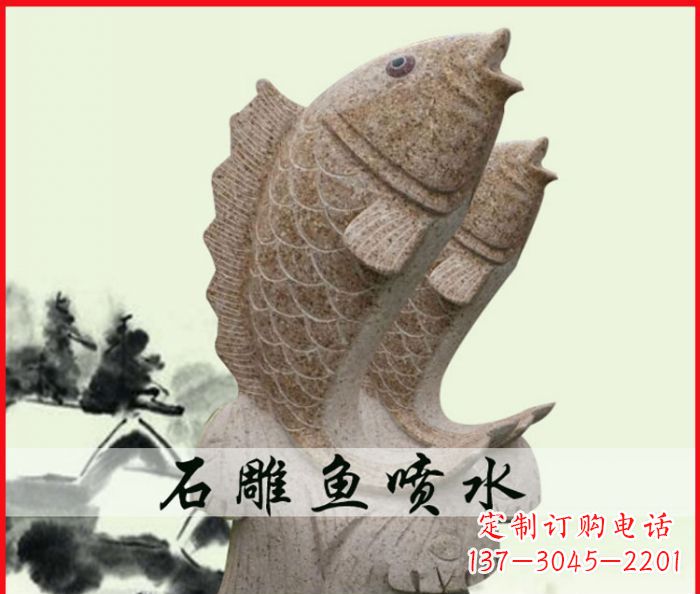 南阳艺术级鲤鱼雕塑,精致装点您的喷水公园