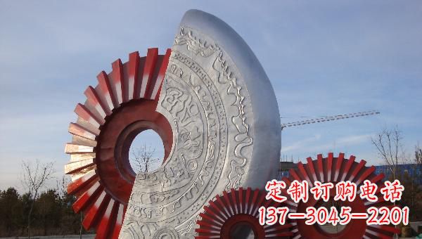 南阳中领雕塑:螺旋雕塑,优雅静谧的力量