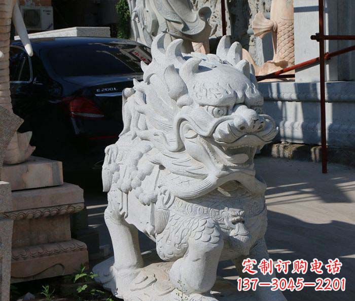 南阳精致的麒麟雕塑，艺术之美绽放世间