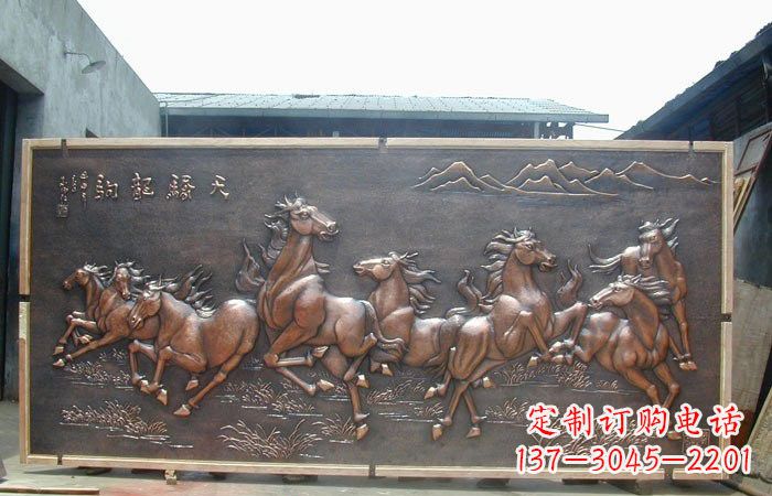 南阳中领雕塑:古典造型的精美马雕塑