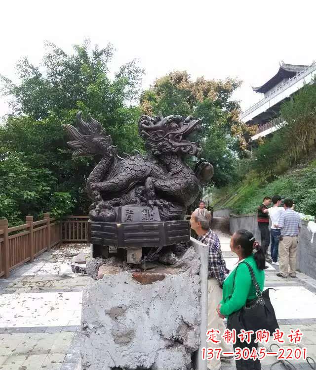 南阳青龙神兽雕塑