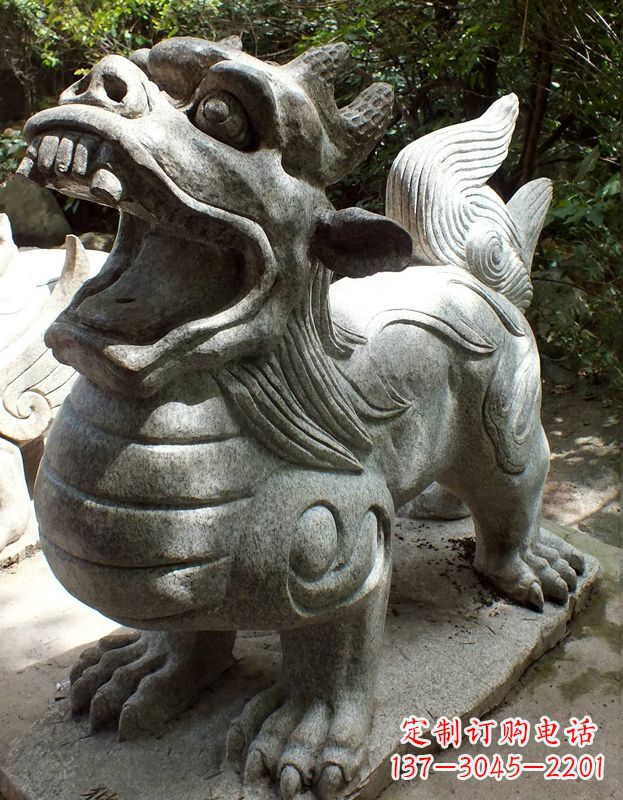 南阳质朴狴犴石雕,一览古朴之美
