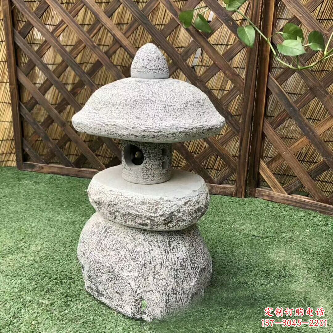南阳青石仿古石灯笼