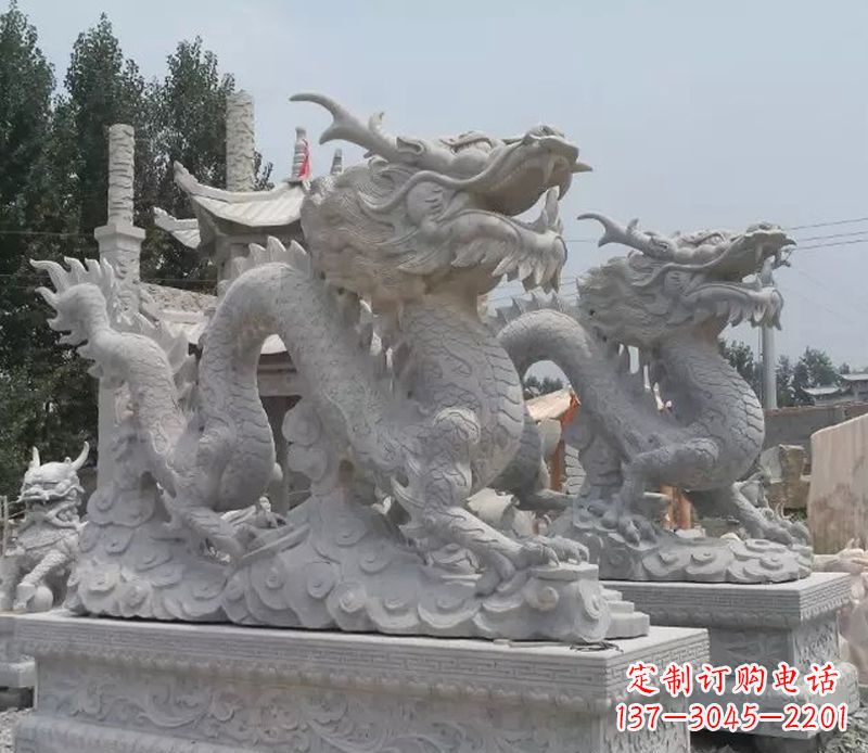 南阳高质量青石龙雕制作