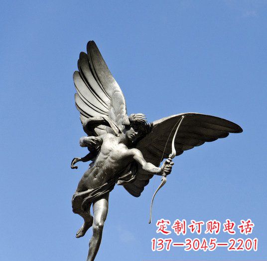 南阳拥有传奇色彩的丘比特铜雕塑