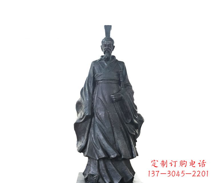 南阳精美绝伦的屈原雕塑