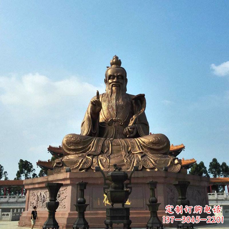 南阳中领雕塑-专业定制老子雕像