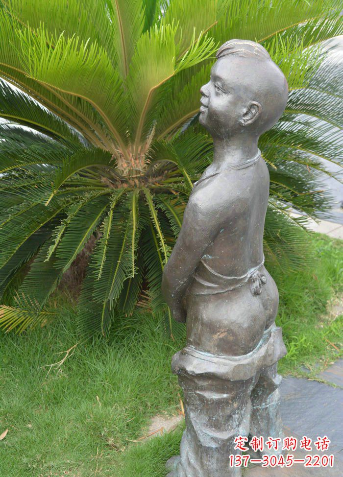 南阳中领雕塑:呈现活力少年心情的雕塑
