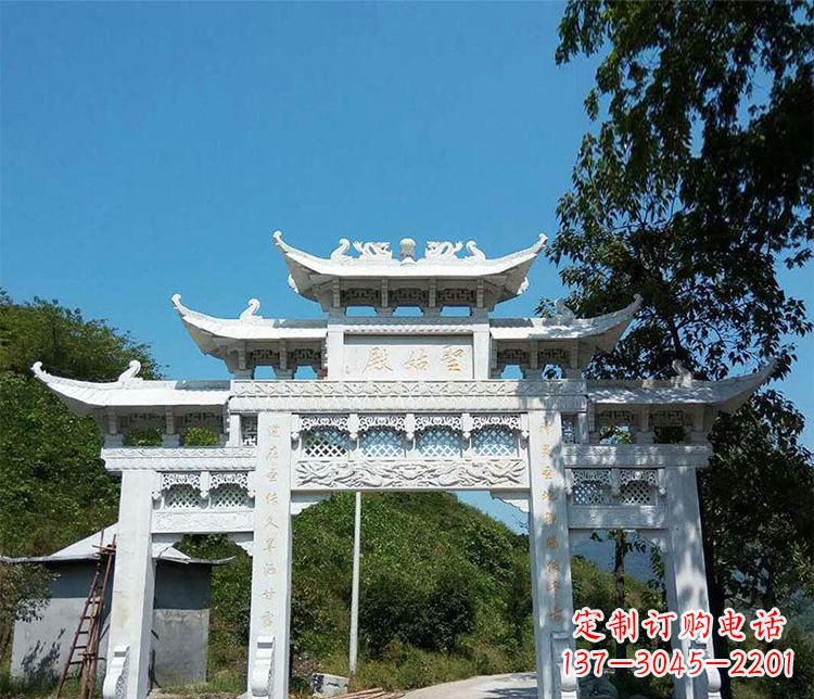 南阳钜大牌坊石雕——传承古典精美之美