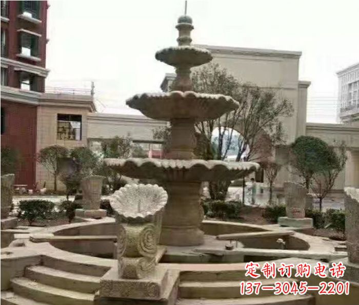 南阳高品质砂岩喷泉雕塑