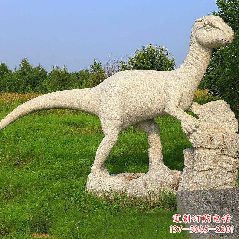 南阳雕刻恐龙的砂岩艺术