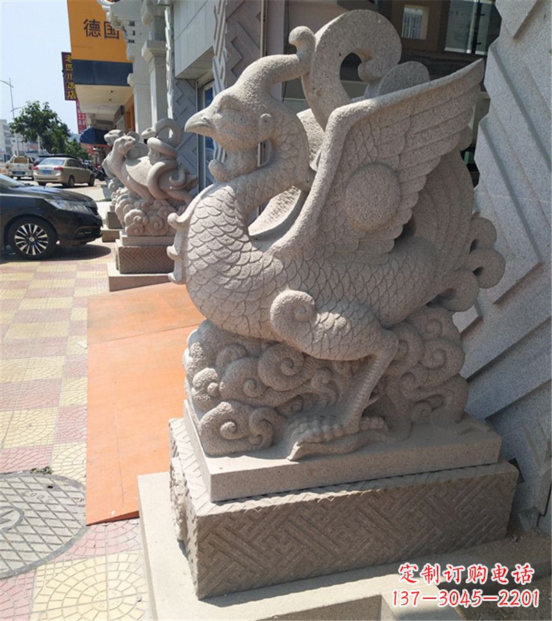 南阳珠江朱雀——精美古典雕塑摆件