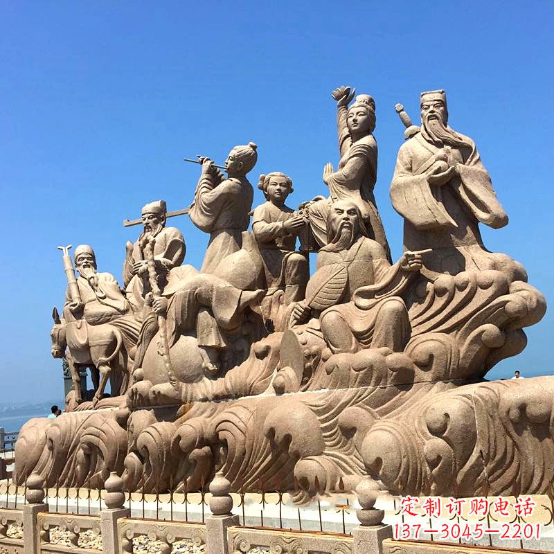 南阳神秘八仙,精美石雕让你留恋