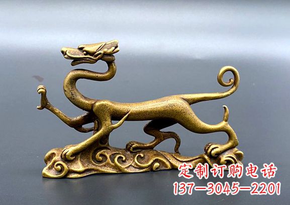 南阳精美青龙雕塑深受艺术爱好者欢迎