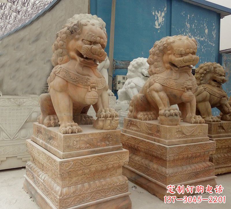 南阳专业定制狮子雕塑,高品质打造艺术精品
