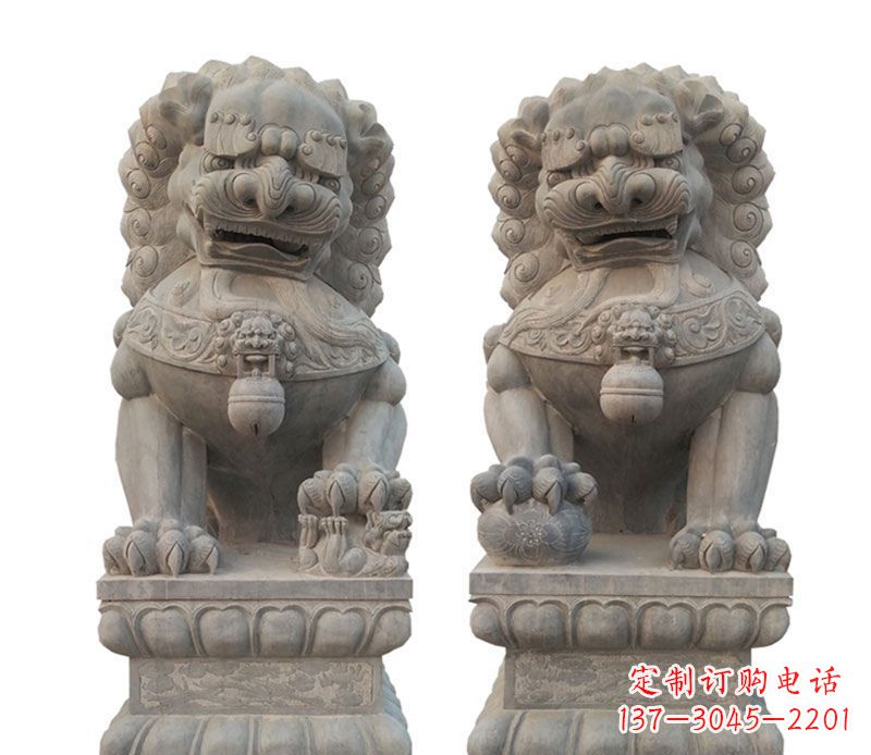 南阳狮子石雕112