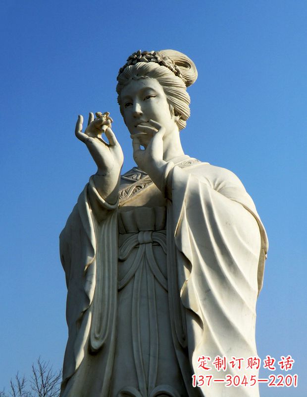 南阳精美绝伦的古代美女雕像