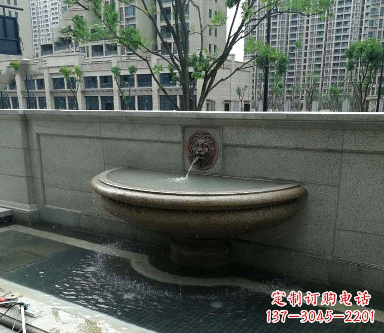 南阳精美高雅的喷泉雕塑
