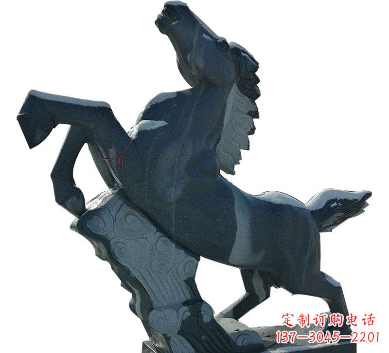 南阳中领雕塑的高精度石质马雕塑,是由于其精美…