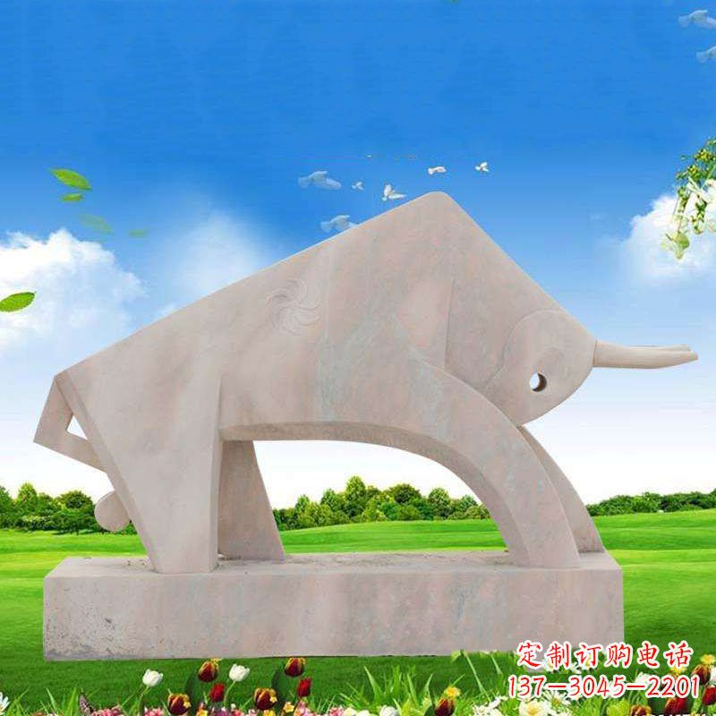 南阳中领雕塑-生肖牛雕塑