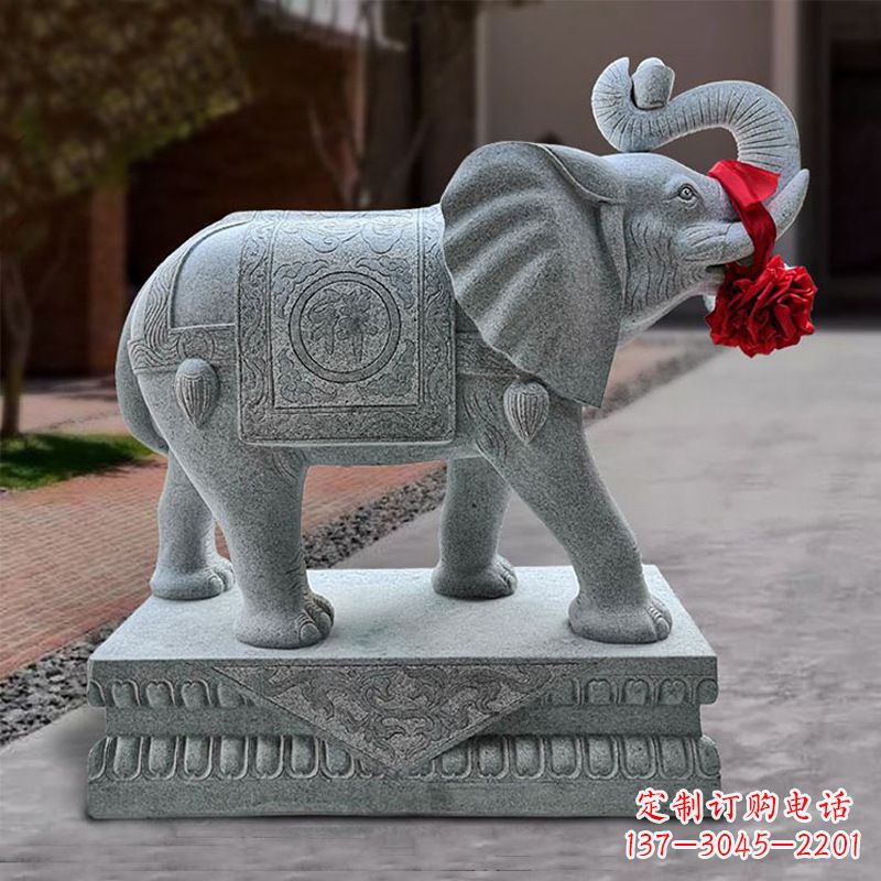 南阳中领雕塑定制大象雕塑