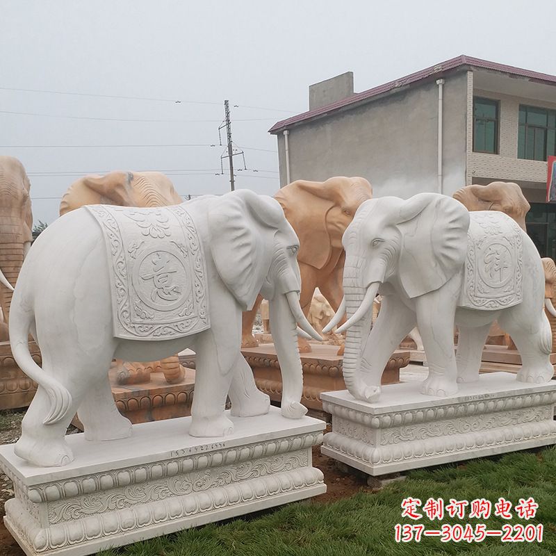 南阳精美大象雕塑,让你镇宅更加靓丽