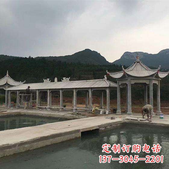 南阳多功能石雕长廊雕塑